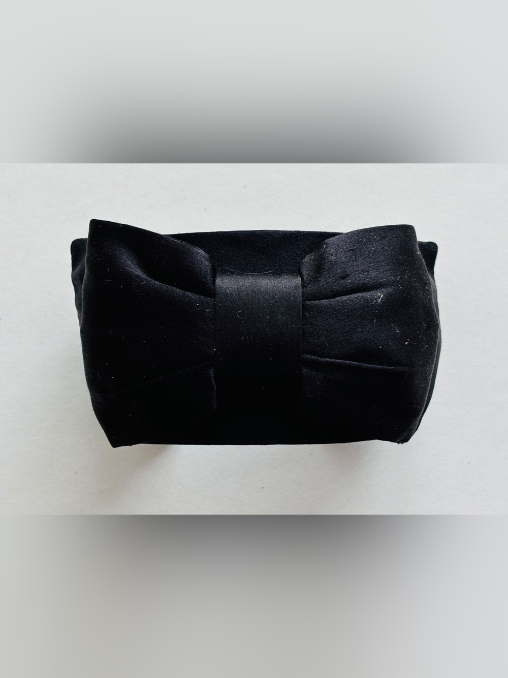 Natasha Couture Black Velvet Bow Bracelet